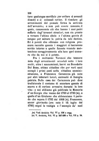 Archivio storico veronese Raccolta di documenti e notizie riguardanti la storia politica, amministrativa, letteraria e scientifica della città e della provincia