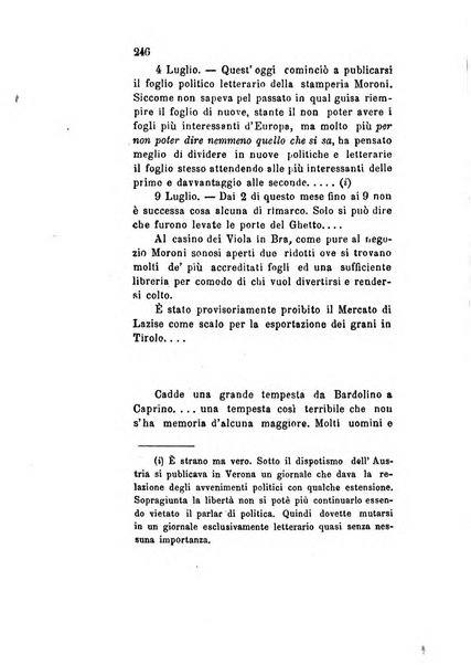 Archivio storico veronese Raccolta di documenti e notizie riguardanti la storia politica, amministrativa, letteraria e scientifica della città e della provincia