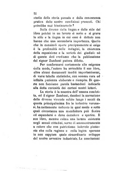 Archivio storico veronese Raccolta di documenti e notizie riguardanti la storia politica, amministrativa, letteraria e scientifica della città e della provincia