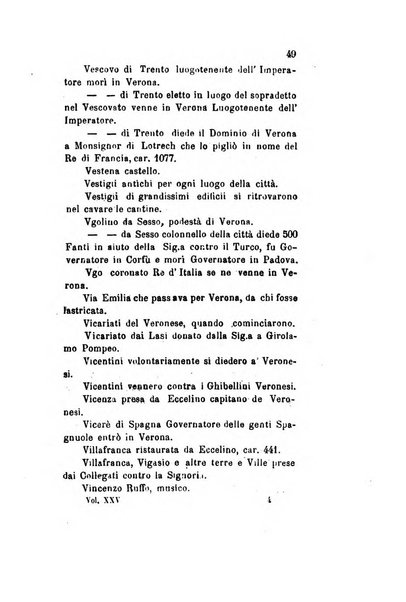 Archivio storico veronese Raccolta di documenti e notizie riguardanti la storia politica, amministrativa, letteraria e scientifica della città e della provincia