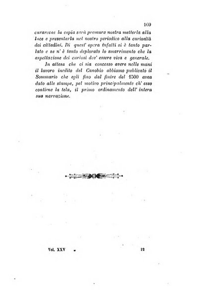 Archivio storico veronese Raccolta di documenti e notizie riguardanti la storia politica, amministrativa, letteraria e scientifica della città e della provincia