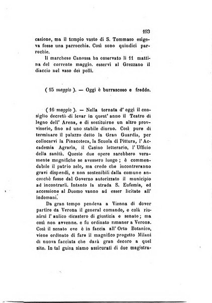 Archivio storico veronese Raccolta di documenti e notizie riguardanti la storia politica, amministrativa, letteraria e scientifica della città e della provincia