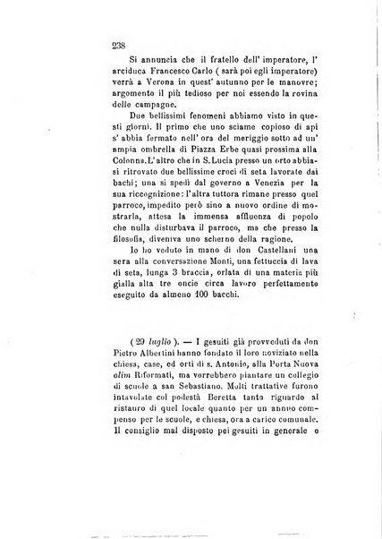 Archivio storico veronese Raccolta di documenti e notizie riguardanti la storia politica, amministrativa, letteraria e scientifica della città e della provincia