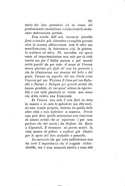 Archivio storico veronese Raccolta di documenti e notizie riguardanti la storia politica, amministrativa, letteraria e scientifica della città e della provincia