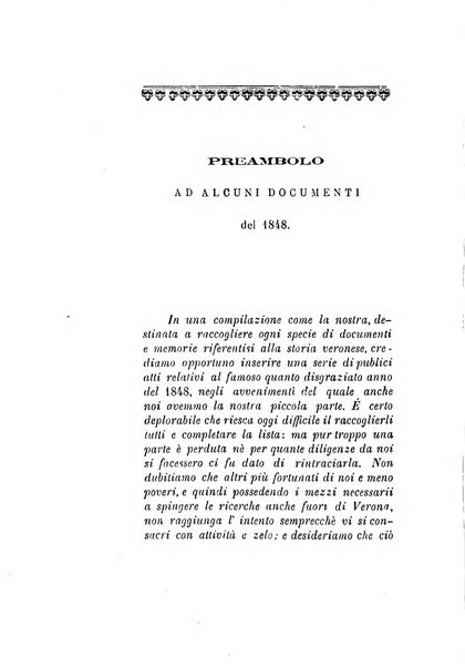 Archivio storico veronese Raccolta di documenti e notizie riguardanti la storia politica, amministrativa, letteraria e scientifica della città e della provincia