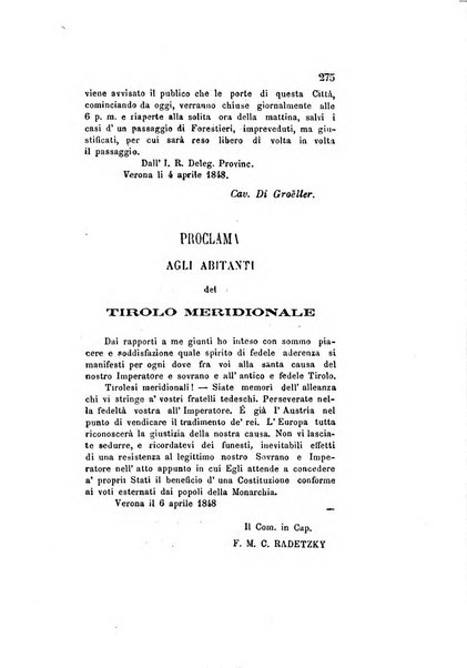 Archivio storico veronese Raccolta di documenti e notizie riguardanti la storia politica, amministrativa, letteraria e scientifica della città e della provincia