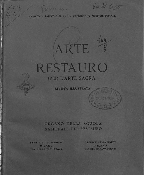 Arte e restauro rivista illustrata