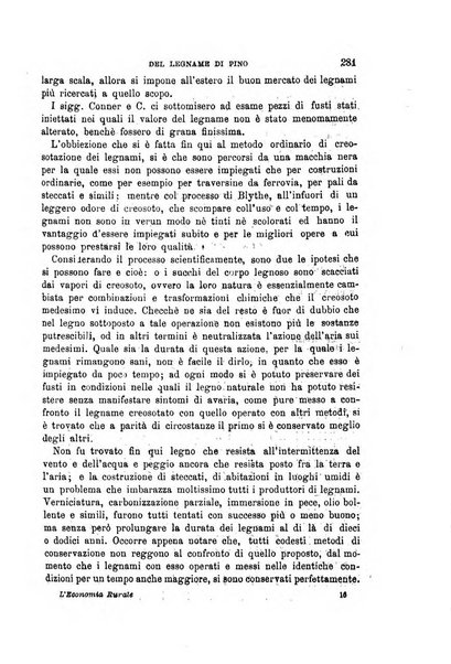 L'economia rurale, le arti ed il commercio