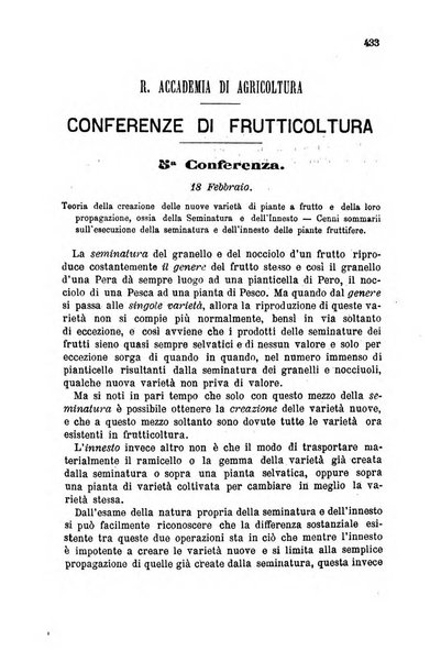 L'economia rurale, le arti ed il commercio