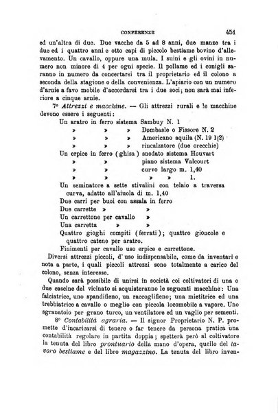 L'economia rurale, le arti ed il commercio