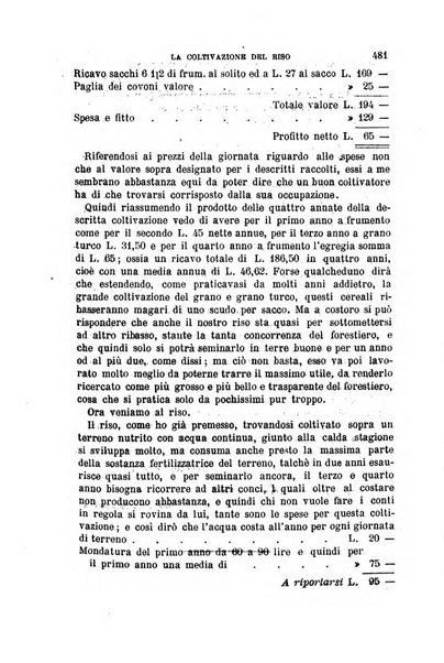 L'economia rurale, le arti ed il commercio