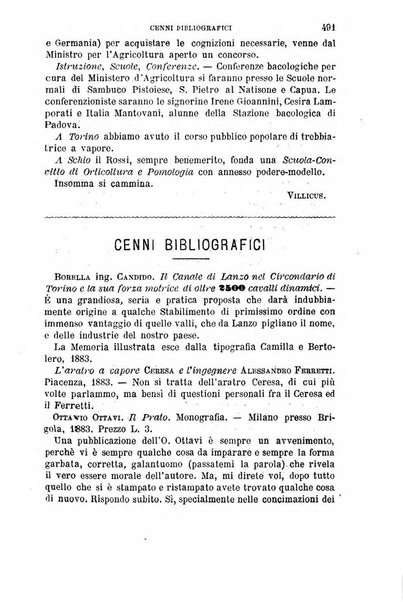 L'economia rurale, le arti ed il commercio