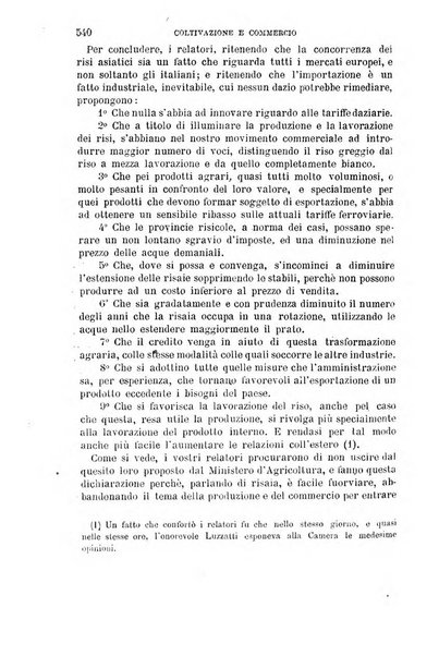 L'economia rurale, le arti ed il commercio