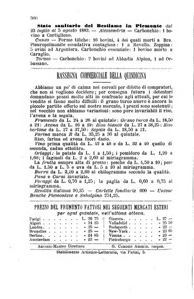 L'economia rurale, le arti ed il commercio