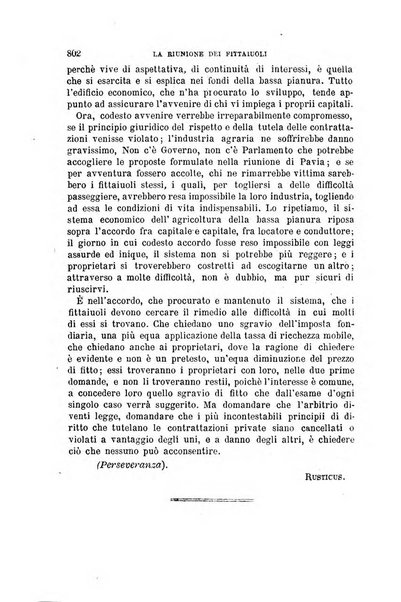 L'economia rurale, le arti ed il commercio