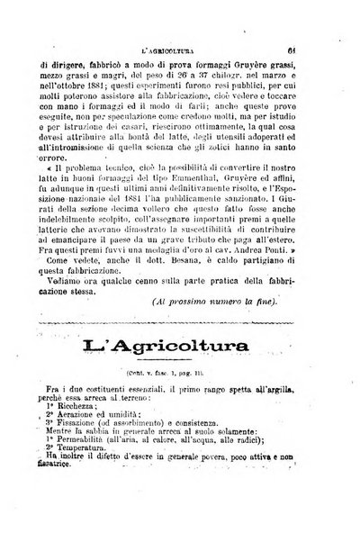 L'economia rurale, le arti ed il commercio