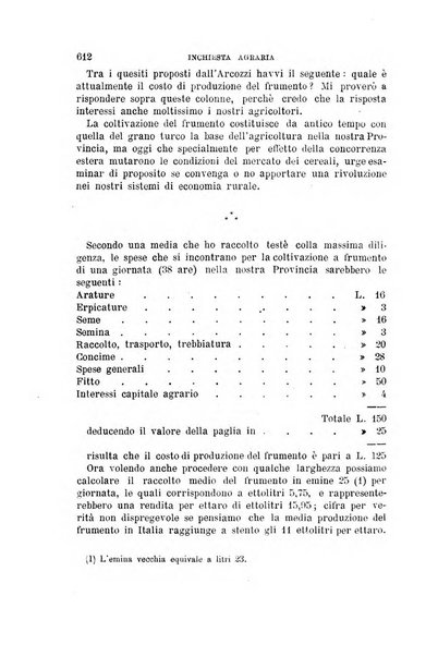 L'economia rurale, le arti ed il commercio