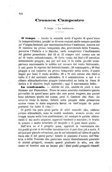 L'economia rurale, le arti ed il commercio