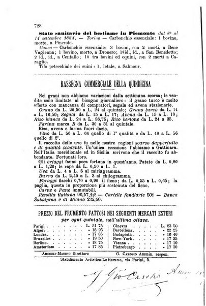 L'economia rurale, le arti ed il commercio