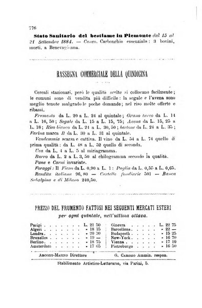 L'economia rurale, le arti ed il commercio