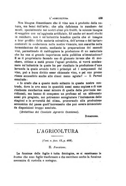 L'economia rurale, le arti ed il commercio