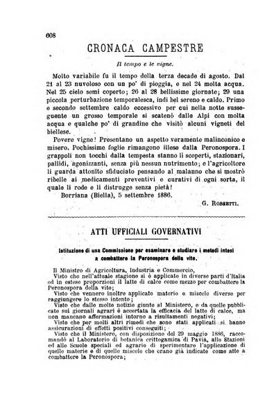 L'economia rurale, le arti ed il commercio