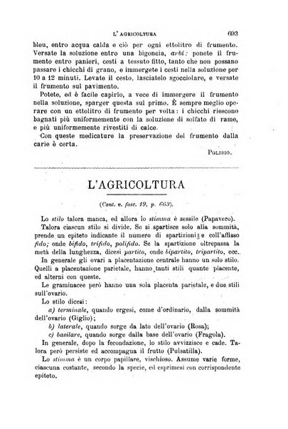 L'economia rurale, le arti ed il commercio