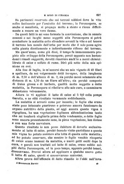 L'economia rurale, le arti ed il commercio