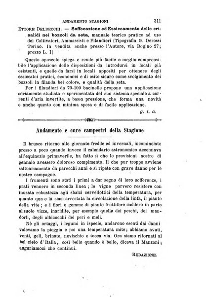 L'economia rurale, le arti ed il commercio