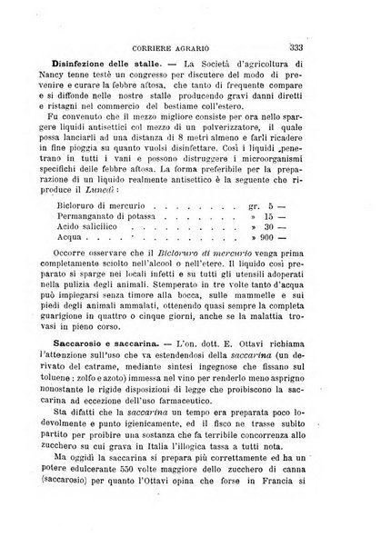 L'economia rurale, le arti ed il commercio