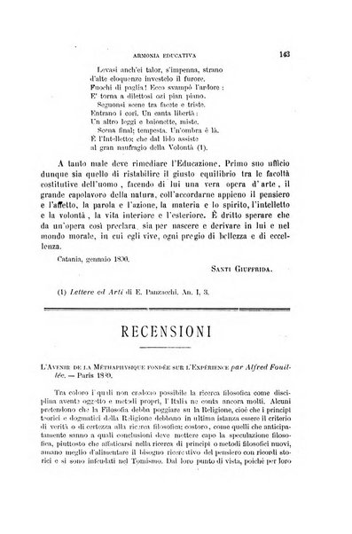 La filosofia rassegna siciliana