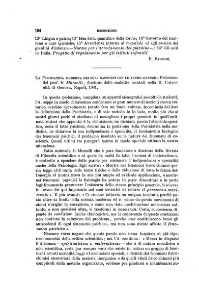 La filosofia rassegna siciliana