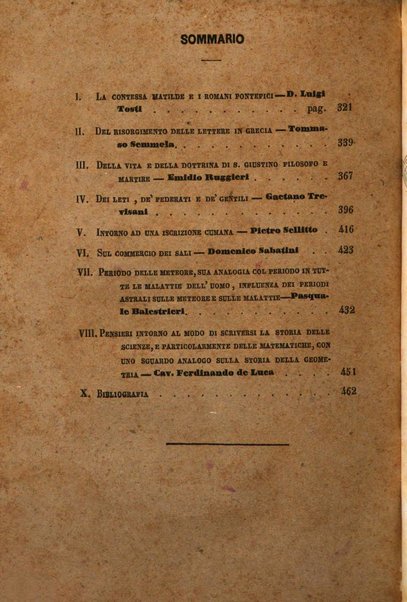 Il Giambattista Vico giornale scientifico fondato e pubblicato sotto gli auspici di Sua Altezza Reale il conte di Siracusa