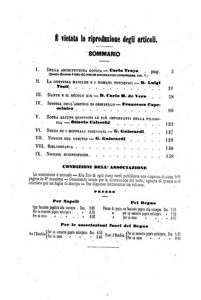 Il Giambattista Vico giornale scientifico fondato e pubblicato sotto gli auspici di Sua Altezza Reale il conte di Siracusa