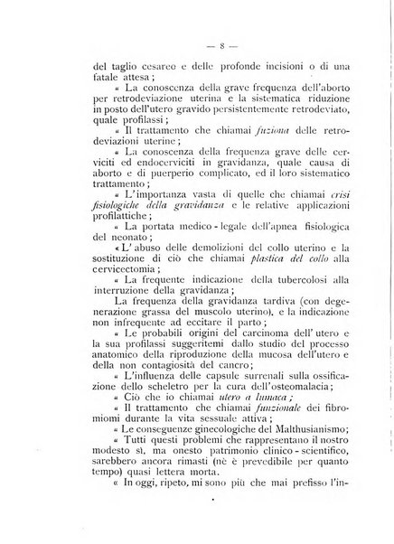 La ginecologia moderna rivista italiana di ostetricia e ginecologia e di psicologia, medicina legale e sociologia ginecologica