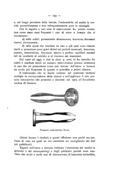 La ginecologia moderna rivista italiana di ostetricia e ginecologia e di psicologia, medicina legale e sociologia ginecologica