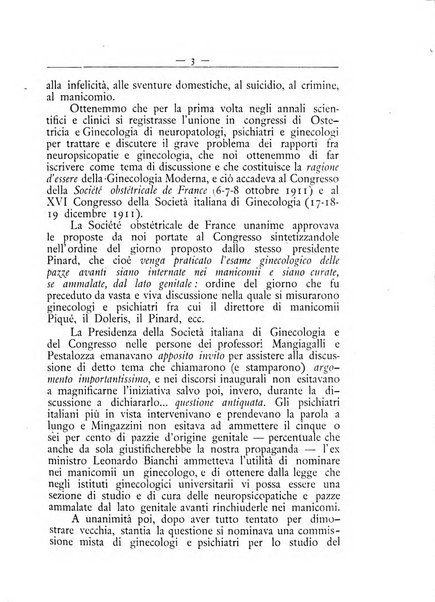 La ginecologia moderna rivista italiana di ostetricia e ginecologia e di psicologia, medicina legale e sociologia ginecologica