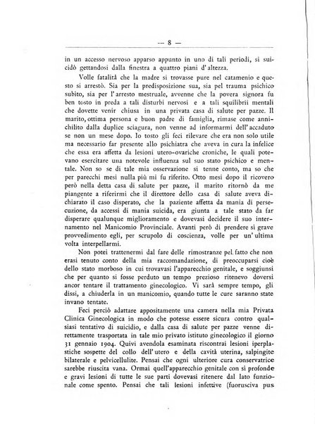 La ginecologia moderna rivista italiana di ostetricia e ginecologia e di psicologia, medicina legale e sociologia ginecologica