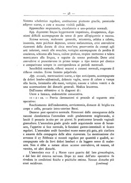 La ginecologia moderna rivista italiana di ostetricia e ginecologia e di psicologia, medicina legale e sociologia ginecologica