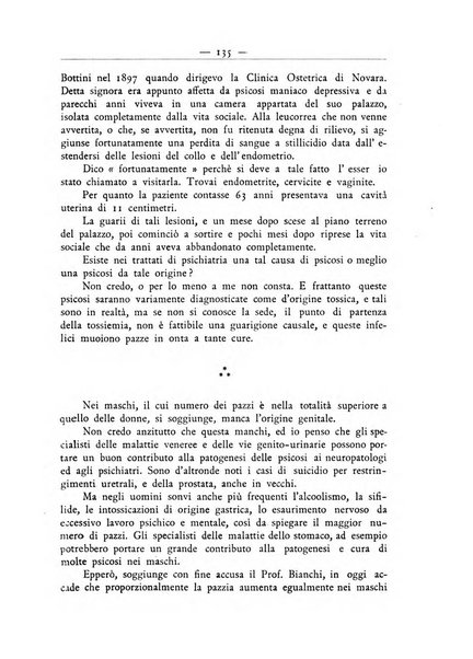 La ginecologia moderna rivista italiana di ostetricia e ginecologia e di psicologia, medicina legale e sociologia ginecologica