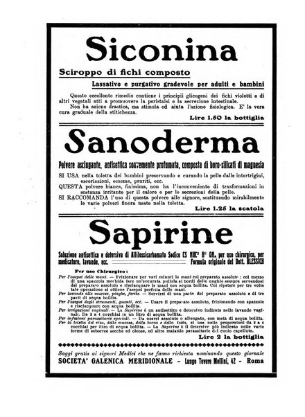 La ginecologia moderna rivista italiana di ostetricia e ginecologia e di psicologia, medicina legale e sociologia ginecologica