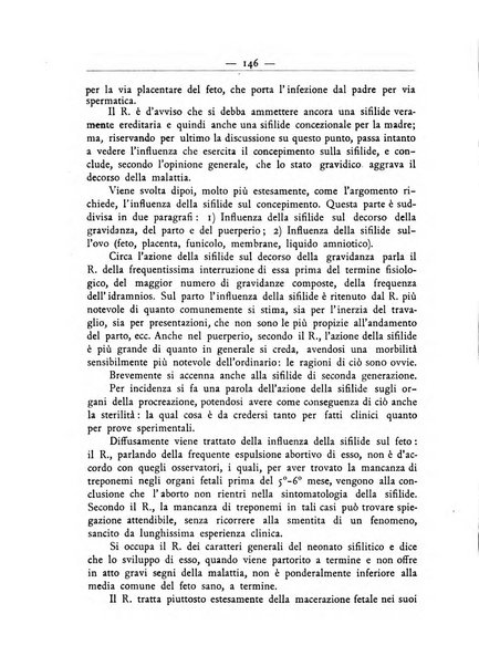 La ginecologia moderna rivista italiana di ostetricia e ginecologia e di psicologia, medicina legale e sociologia ginecologica