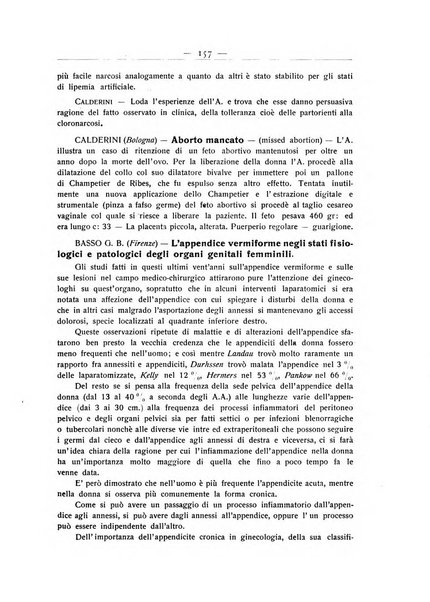 La ginecologia moderna rivista italiana di ostetricia e ginecologia e di psicologia, medicina legale e sociologia ginecologica