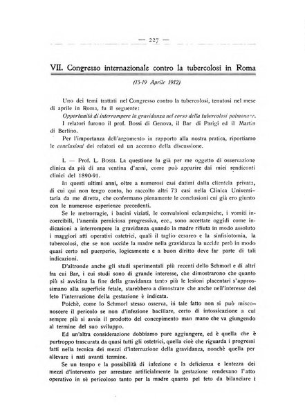 La ginecologia moderna rivista italiana di ostetricia e ginecologia e di psicologia, medicina legale e sociologia ginecologica