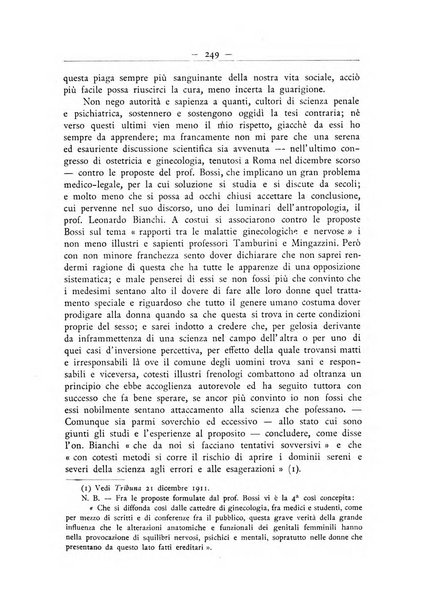 La ginecologia moderna rivista italiana di ostetricia e ginecologia e di psicologia, medicina legale e sociologia ginecologica