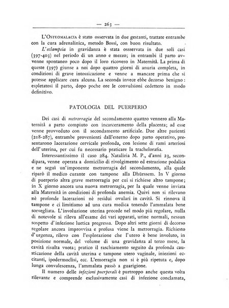 La ginecologia moderna rivista italiana di ostetricia e ginecologia e di psicologia, medicina legale e sociologia ginecologica