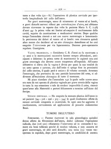 La ginecologia moderna rivista italiana di ostetricia e ginecologia e di psicologia, medicina legale e sociologia ginecologica