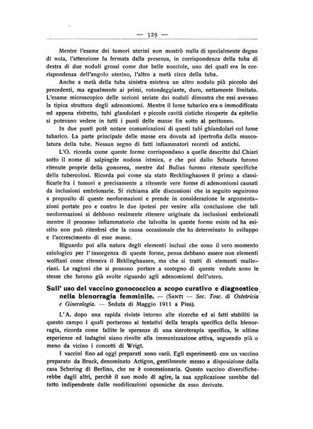 La ginecologia moderna rivista italiana di ostetricia e ginecologia e di psicologia, medicina legale e sociologia ginecologica