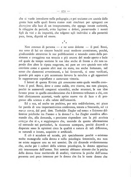 La ginecologia moderna rivista italiana di ostetricia e ginecologia e di psicologia, medicina legale e sociologia ginecologica