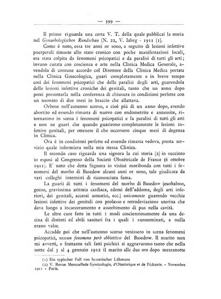 La ginecologia moderna rivista italiana di ostetricia e ginecologia e di psicologia, medicina legale e sociologia ginecologica